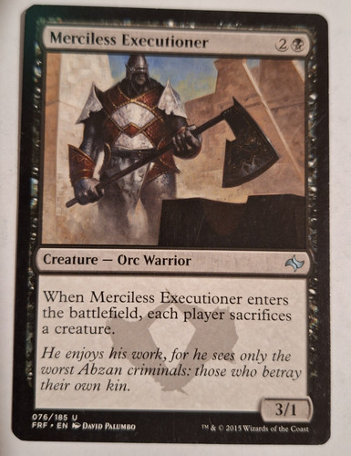 Merciless executioner fate - executioner,